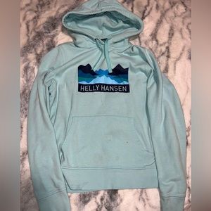Medium light blue Helly Hansen sweater